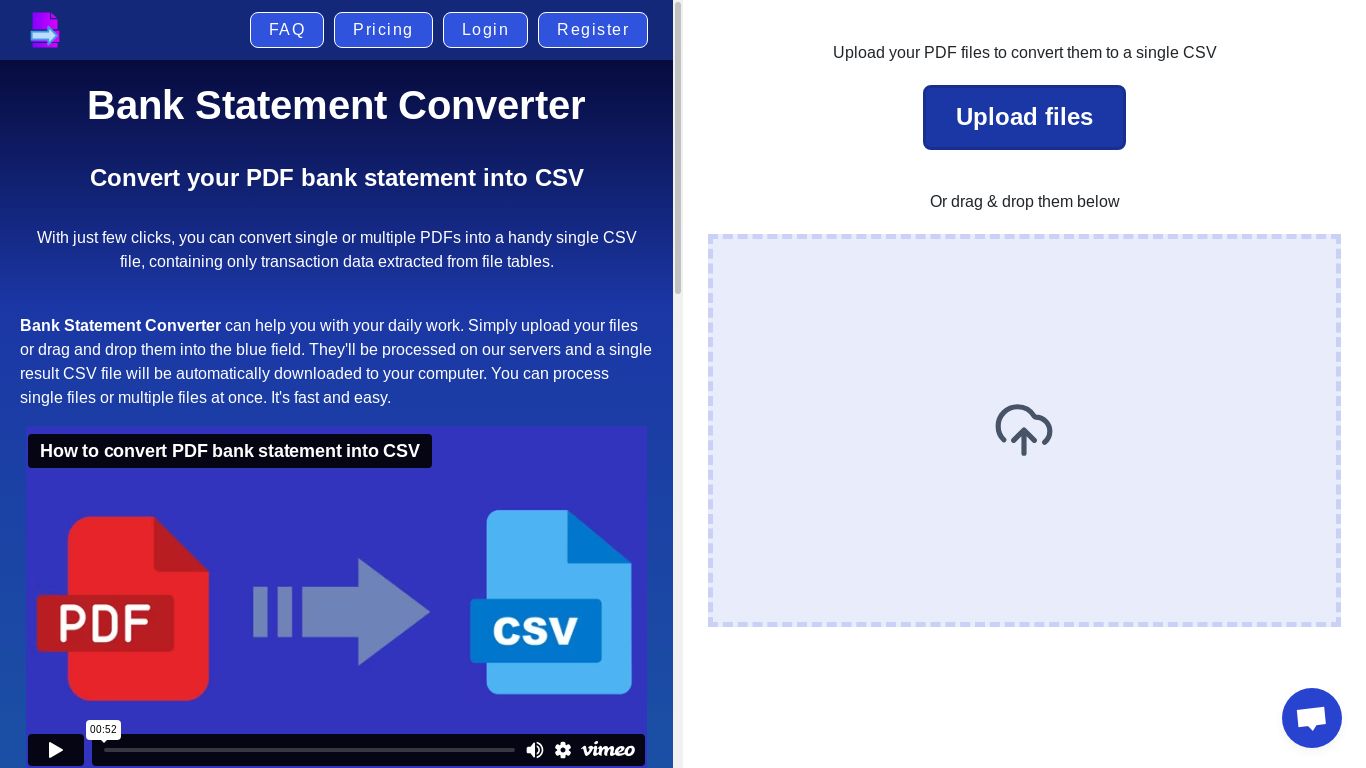 Bank Statement Converter